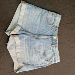 Dynamite Light Blue Jean Shorts
